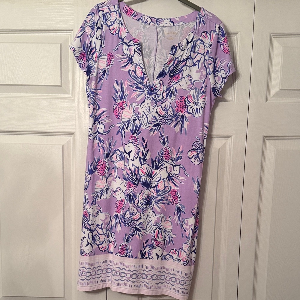 Lilly Pulitzer Purple Floral Dress